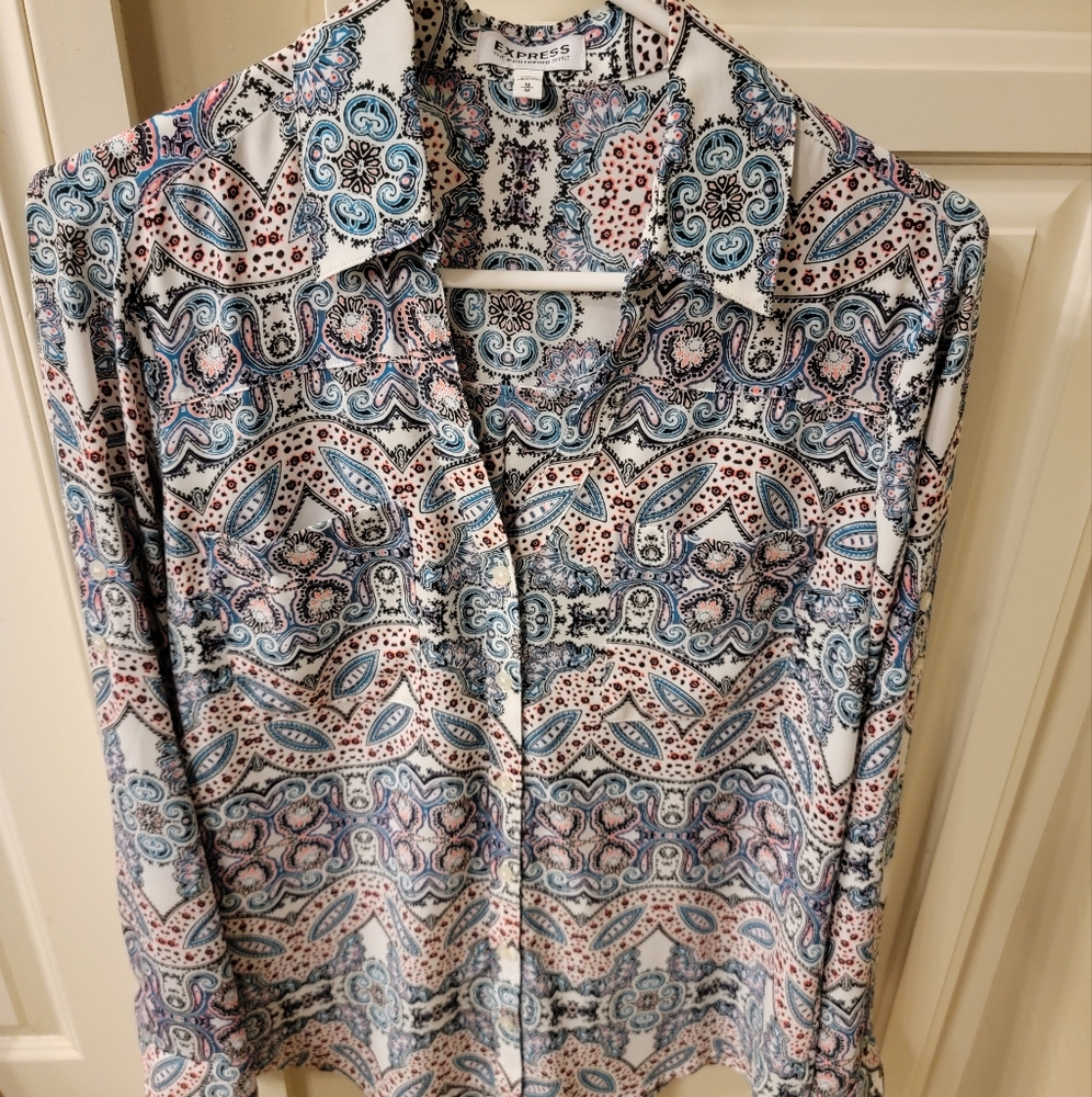 Express Portofino Shirt, Womens M